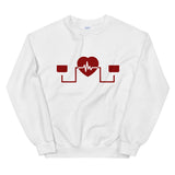 Message for the Blood Donation elegant Sweatshirt