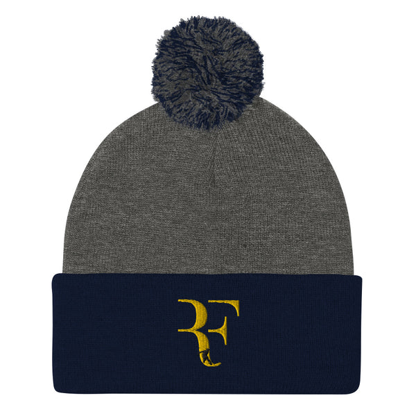 roger federer premium Pom-Pom Beanie by rocky apparels