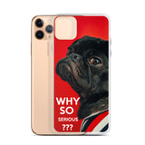 why so serious unique design iPhone Case by rocky apparels
