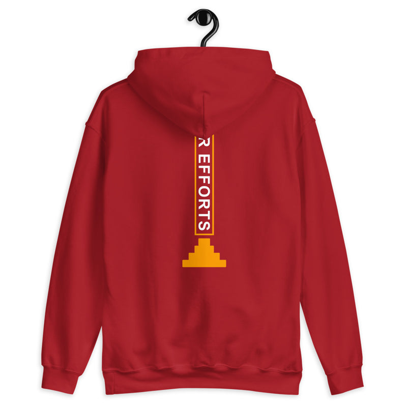 Elegant Hoodie with the Showing Your Efforts Beautiful Design