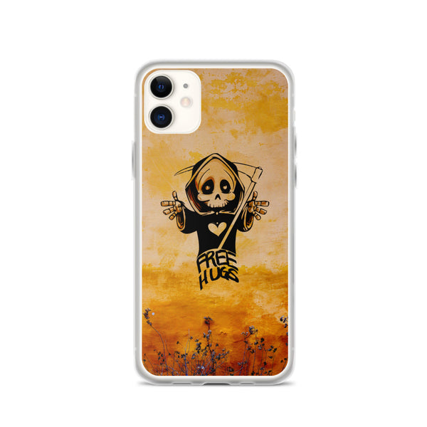 free hugs premium quality iPhone Case