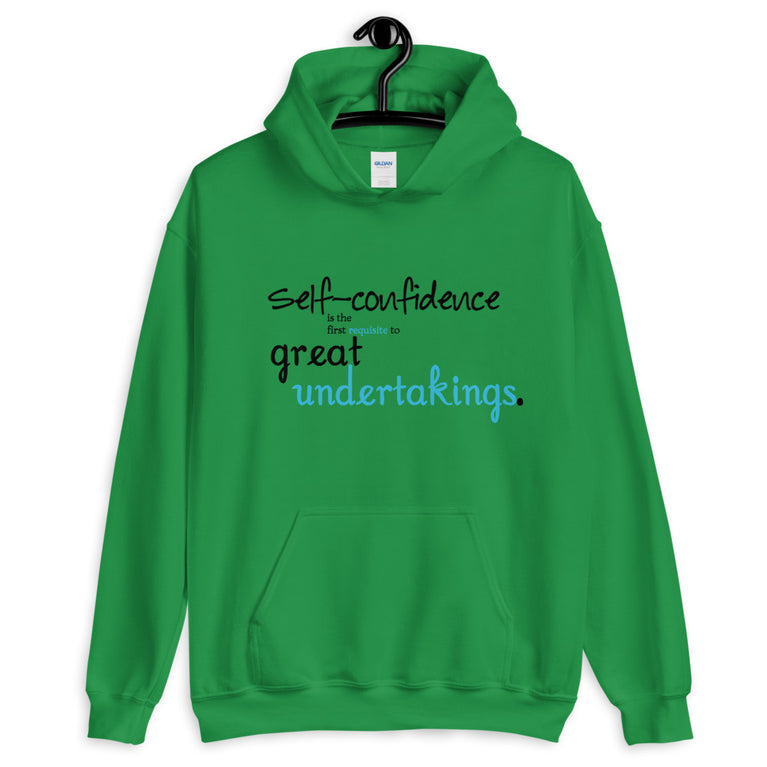 Quote Elegant Design Hoodie