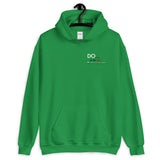 Motivational Quote Elegant design Hoodie.