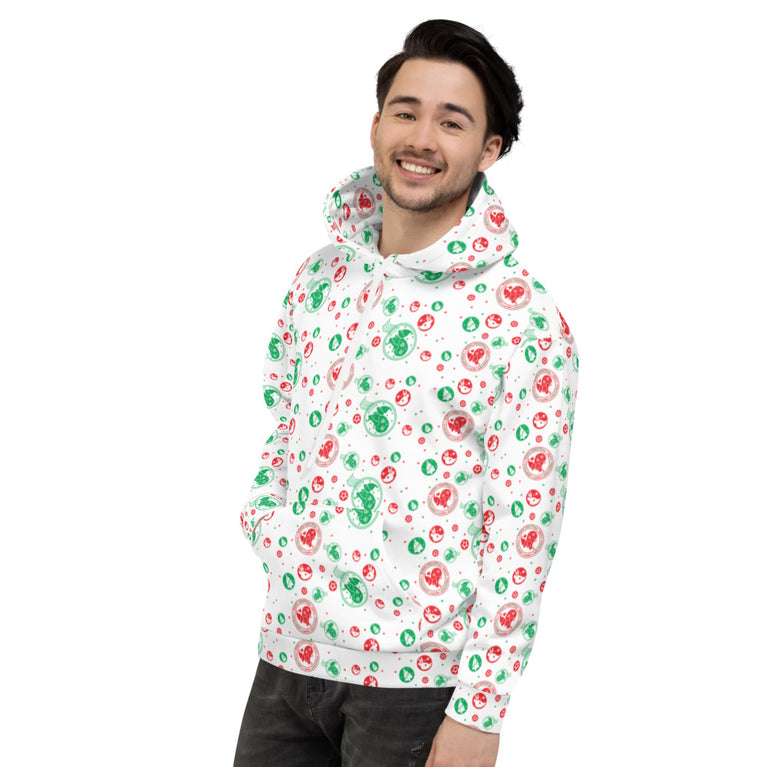 christmas unique pattern Hoodie by rocky apparels