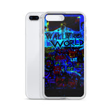 wall free world unique designed iPhone Case