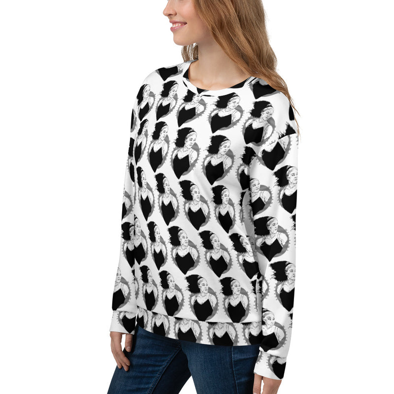 Serena Williams pattern Sweatshirt by rocky apparels