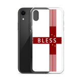 bless elegant design iPhone Case by rocky apparels