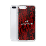 mr. monster premium quality iPhone Case by rocky apparels