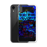 wall free world unique designed iPhone Case