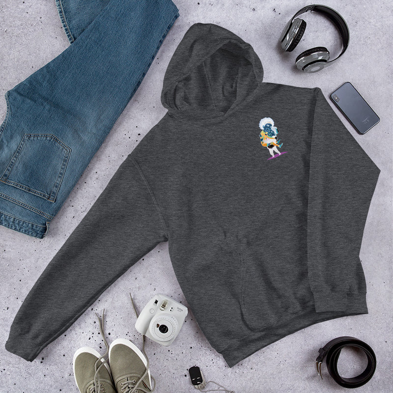 sports Cartoonist  Hoodie by rocky apparels