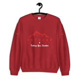 outdoor adventure elegant design Sweatshirt