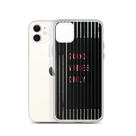 good vibes only premium quality iPhone Case