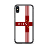 bless elegant design iPhone Case by rocky apparels