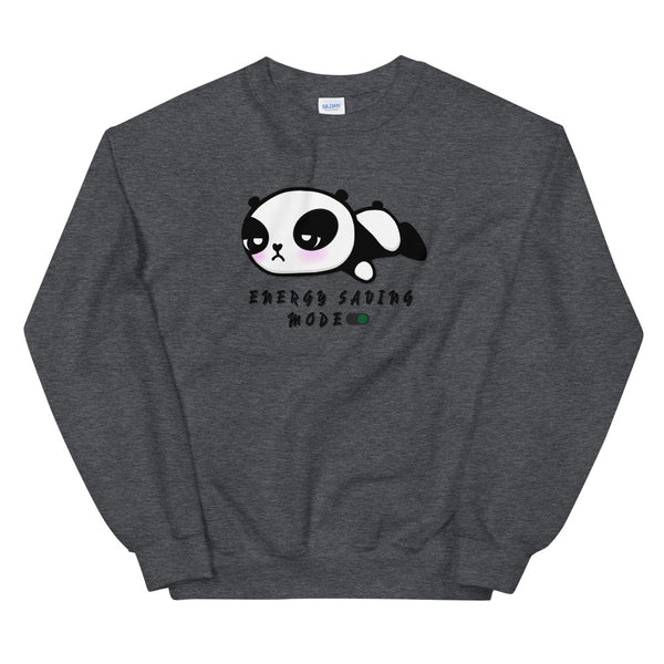 cute panda in energy saving mode Sweatshirt