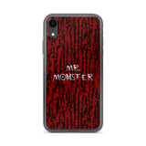 mr. monster premium quality iPhone Case by rocky apparels