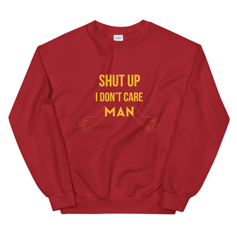 I don't care elegant design Sweatshirt by rocky apparels