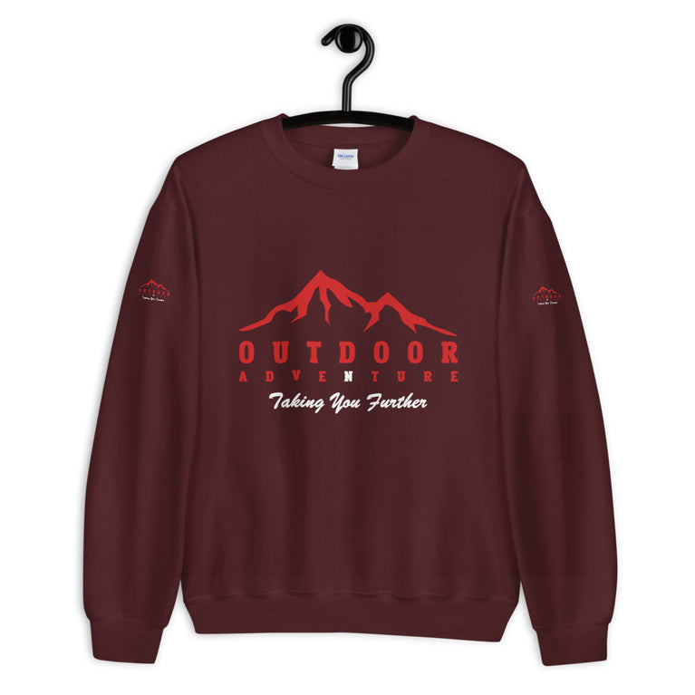 outdoor adventure elegant design Sweatshirt