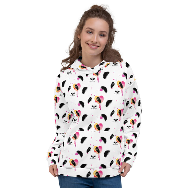 cute face unique pattern Hoodie by rocky apparels
