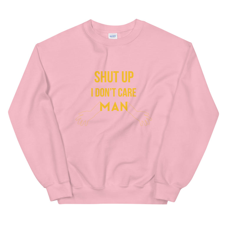 I don't care elegant design Sweatshirt by rocky apparels