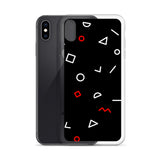 elegant shapes pattern premium quality iPhone Case