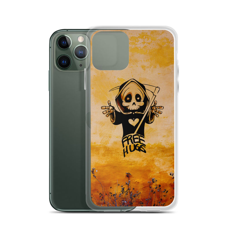 free hugs premium quality iPhone Case