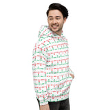 Elegant snow flake pattern Hoodie by rocky apparels