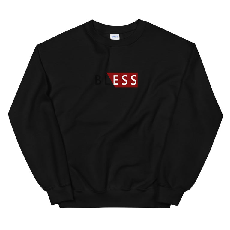 Blessed Text print premium Sweatshirt by rocky apparels