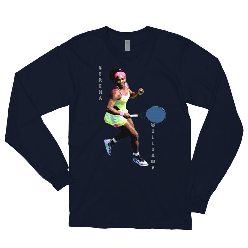 serena williams Long sleeve t-shirt by rocky apparels