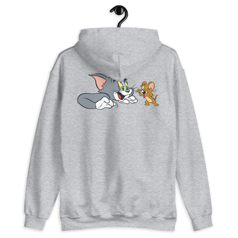 Crazy Tom and Jerry naughty Design Hoodie
