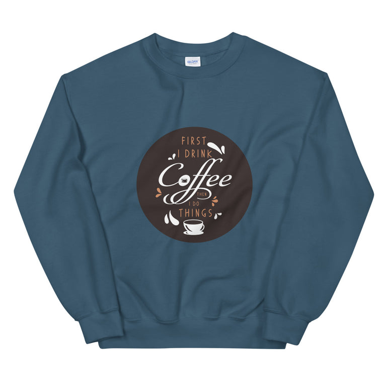 coffee lovers Sweatshirt by rocky apparels