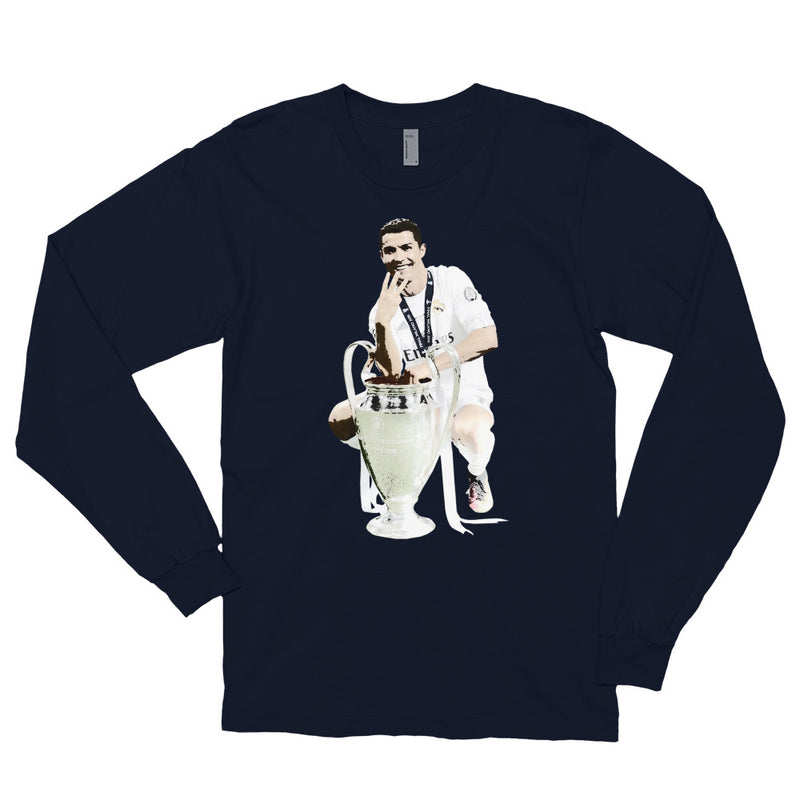 Ronaldo fans Long sleeve t-shirt by rocky apparels