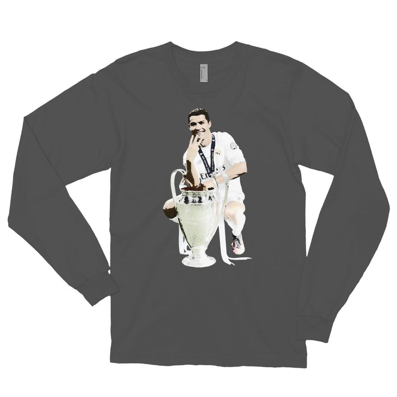 Ronaldo fans Long sleeve t-shirt by rocky apparels