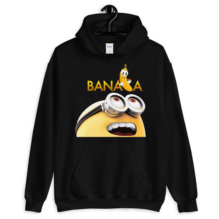 Banana Lover Minion Elegant Hoodie Design By Rocky Apparels