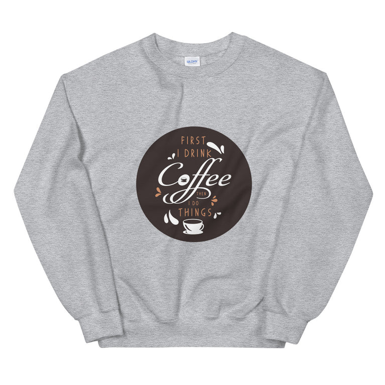 coffee lovers Sweatshirt by rocky apparels
