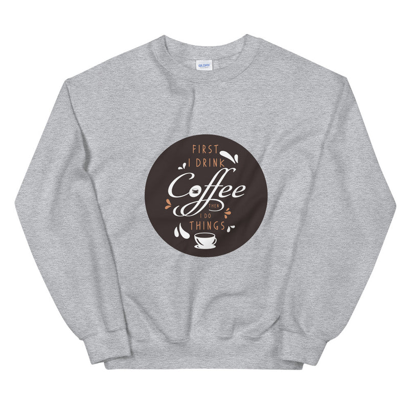 coffee lovers Sweatshirt by rocky apparels