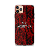 mr. monster premium quality iPhone Case by rocky apparels