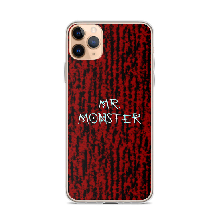 mr. monster premium quality iPhone Case by rocky apparels