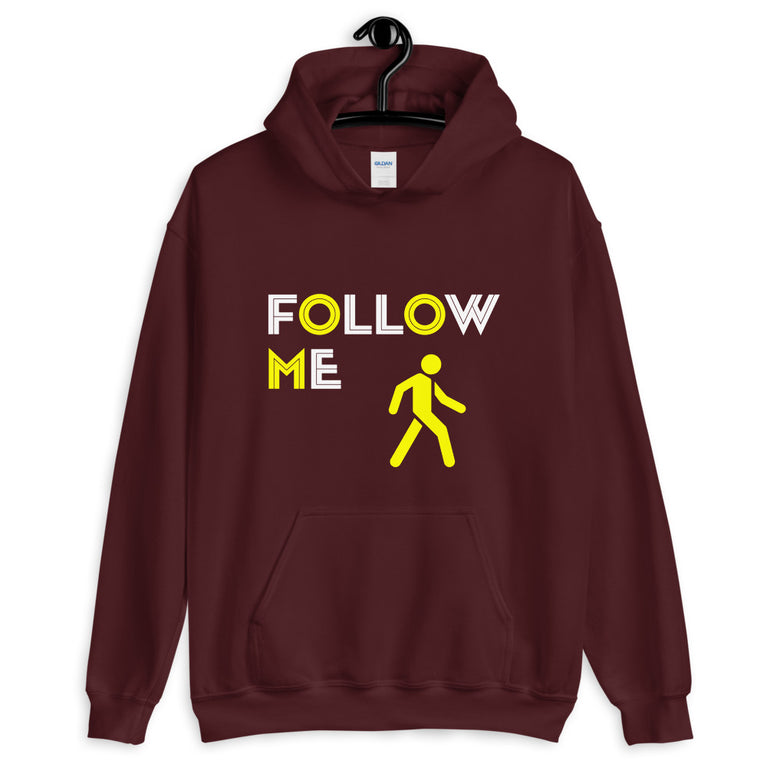 Follow Me With Elegant Design Premium Hoodie