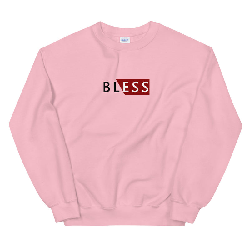 Blessed Text print premium Sweatshirt by rocky apparels