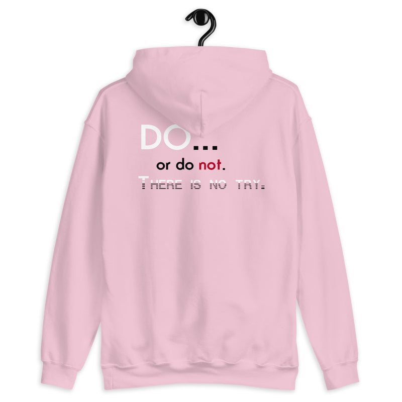 Motivational Quote Elegant design Hoodie.