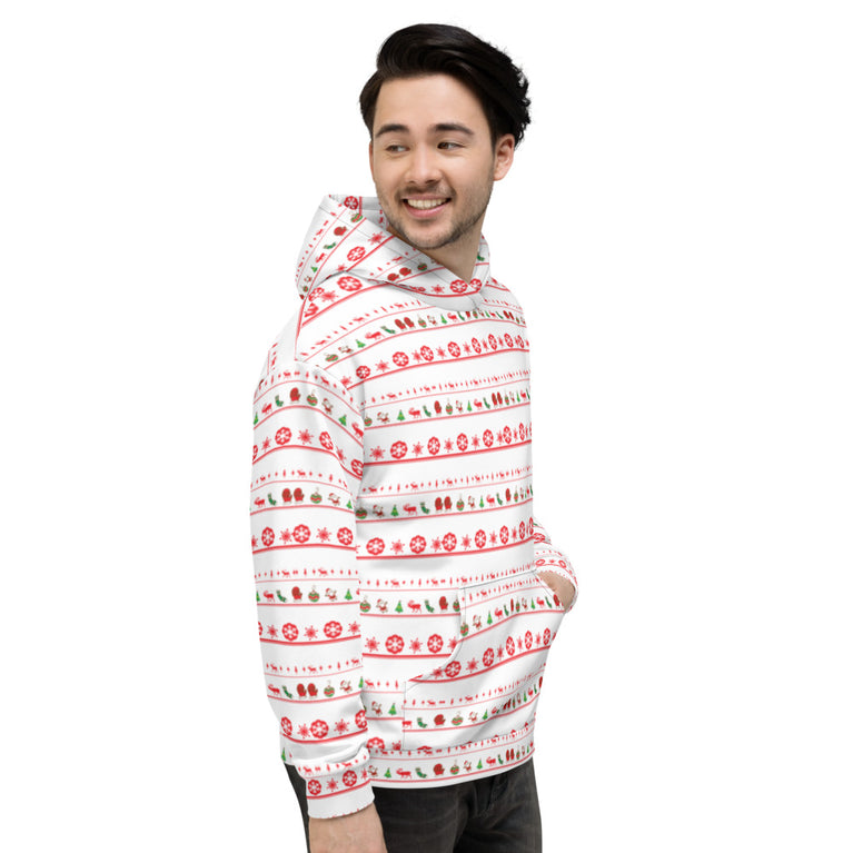 Christmas pattern  Hoodie by rocky apparels