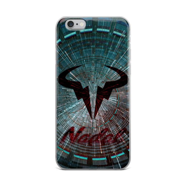rafa nadal premium quality iPhone Case by rocky apparels
