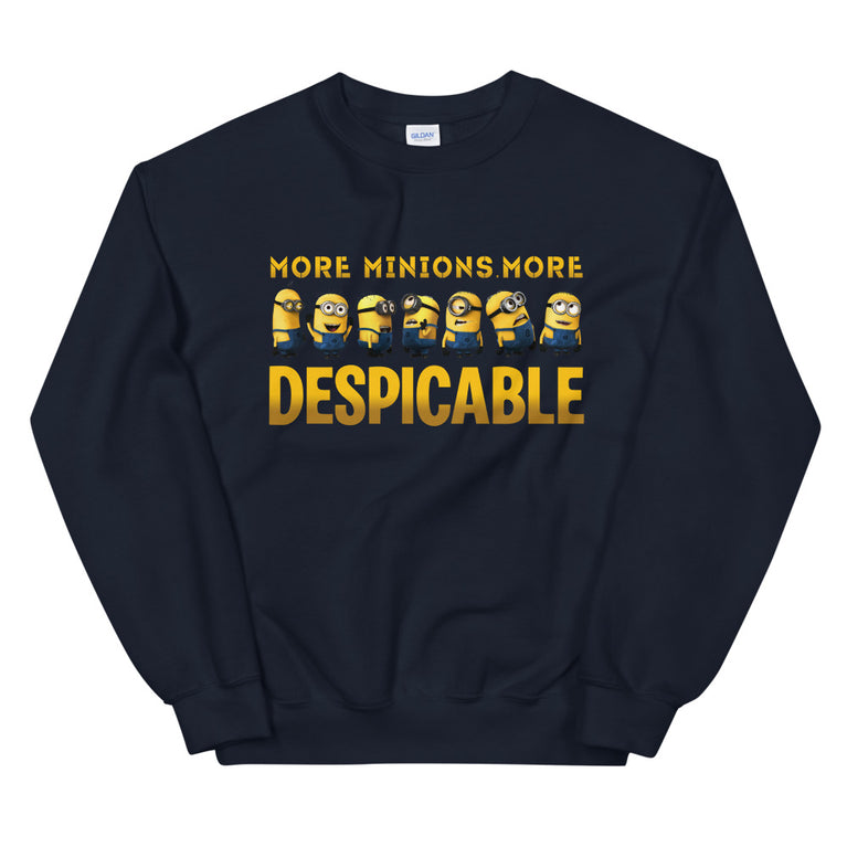 More minions more despicable Sweatshirt by rocky apparels