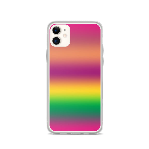 multi colored modern iPhone Case by rocky apparels