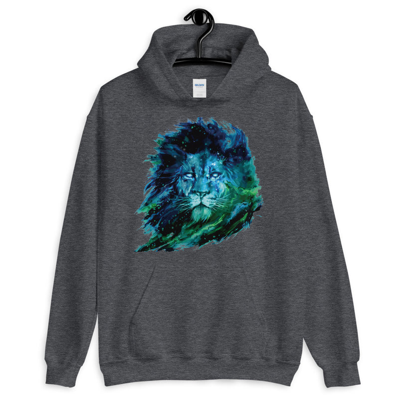lion illustration elegant design hoodie by rocky apparels