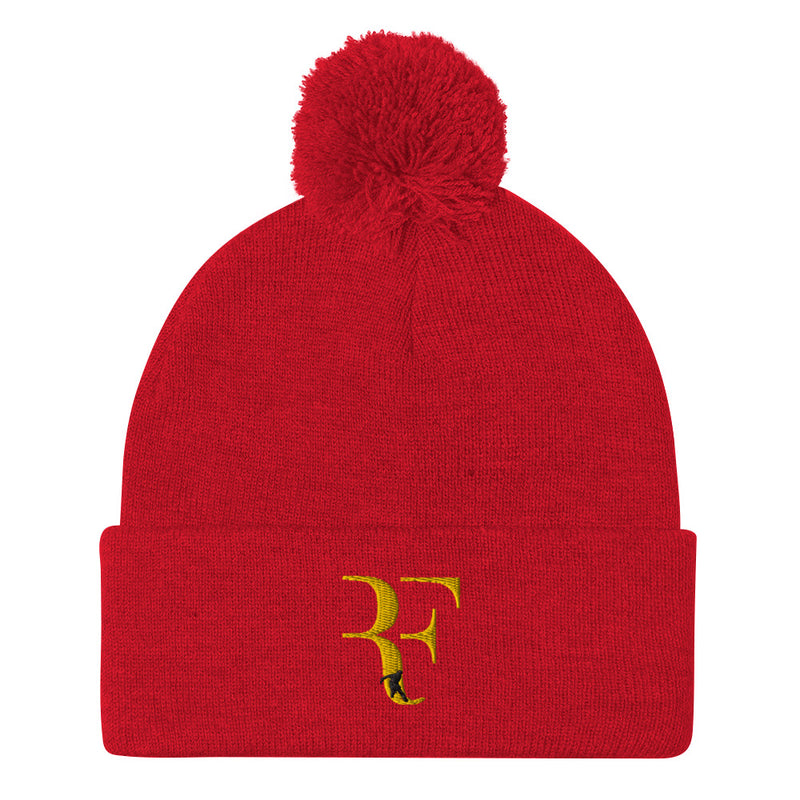 roger federer premium Pom-Pom Beanie by rocky apparels