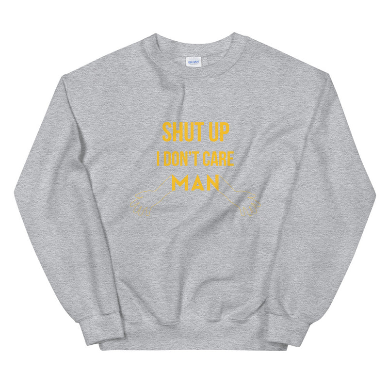 I don't care elegant design Sweatshirt by rocky apparels