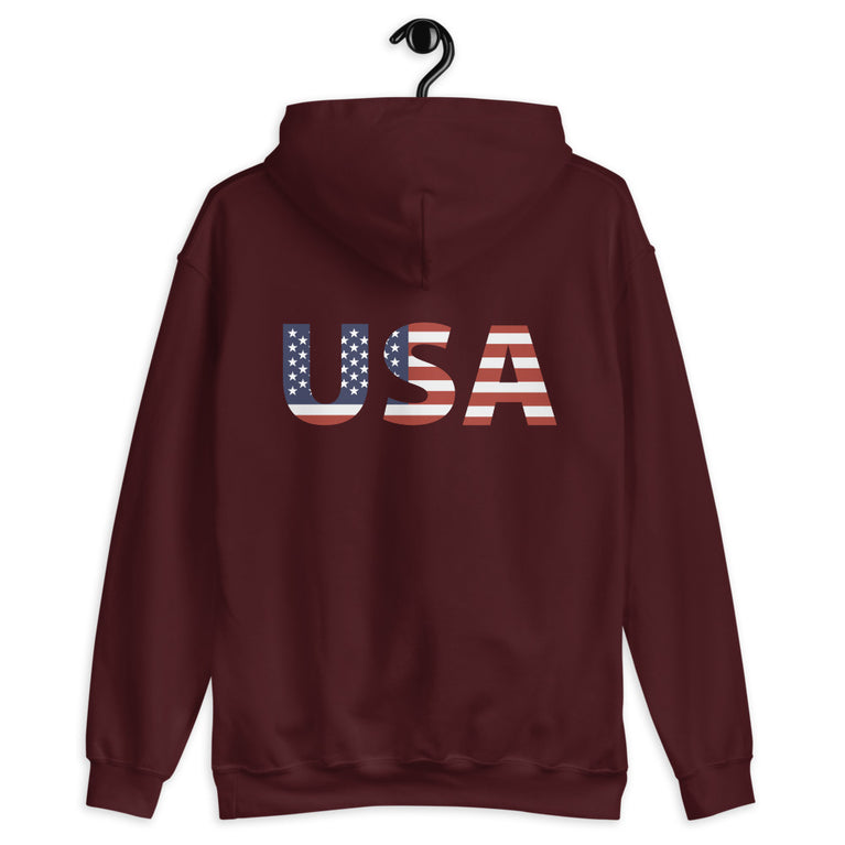its all about USA elegant hoodie design