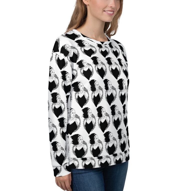 Serena Williams pattern Sweatshirt by rocky apparels