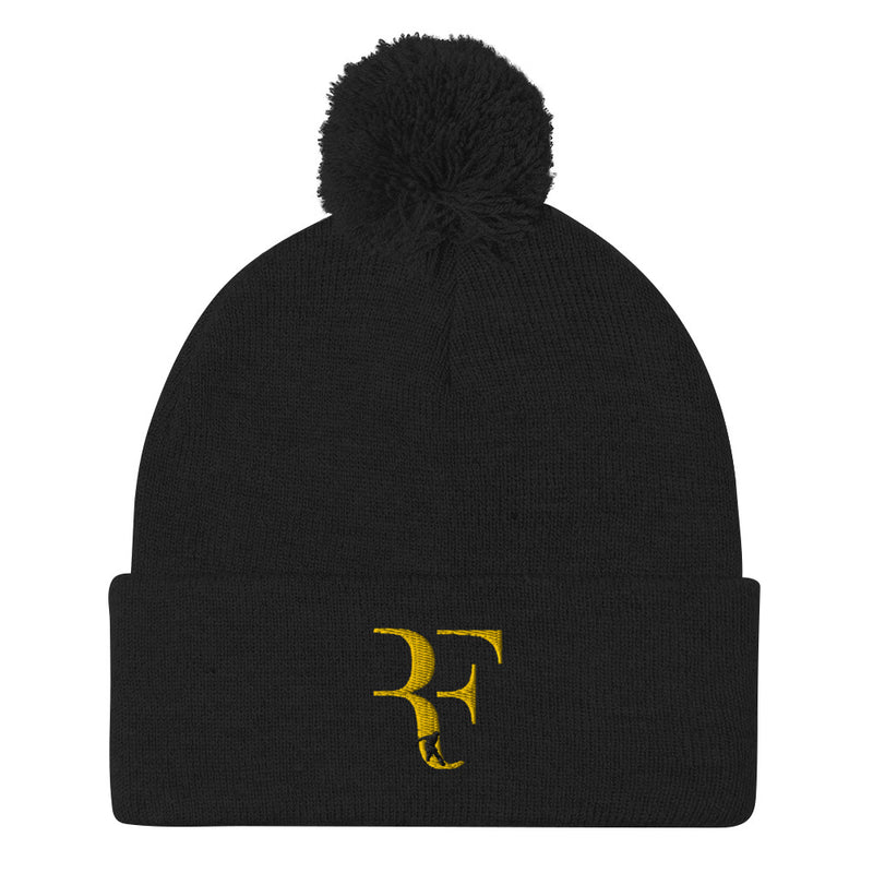 roger federer premium Pom-Pom Beanie by rocky apparels